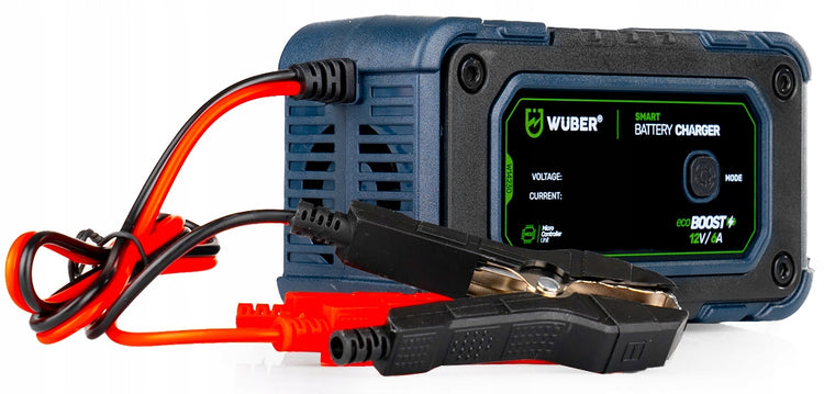 Akumuliatoriaus įkroviklis „Wuber“, 12 V, 6 A – nuotrauka 3
