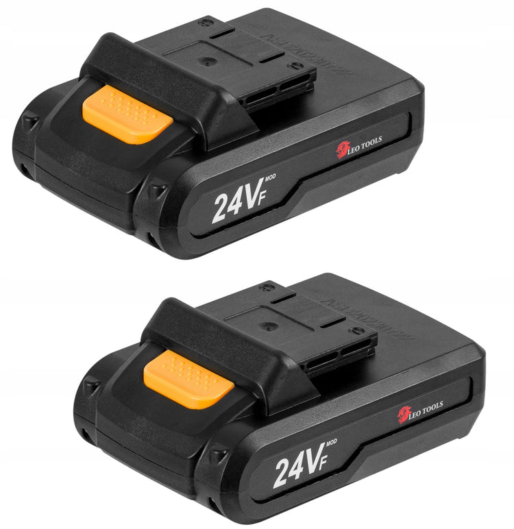 Gręžtuvas-suktuvas „Leo Tools“, 24 V, 2 akum. – nuotrauka 7