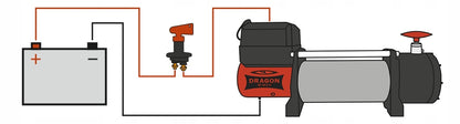 Elektrinė gervė Dragon Winch DWM 13000 hd – 6 tonų