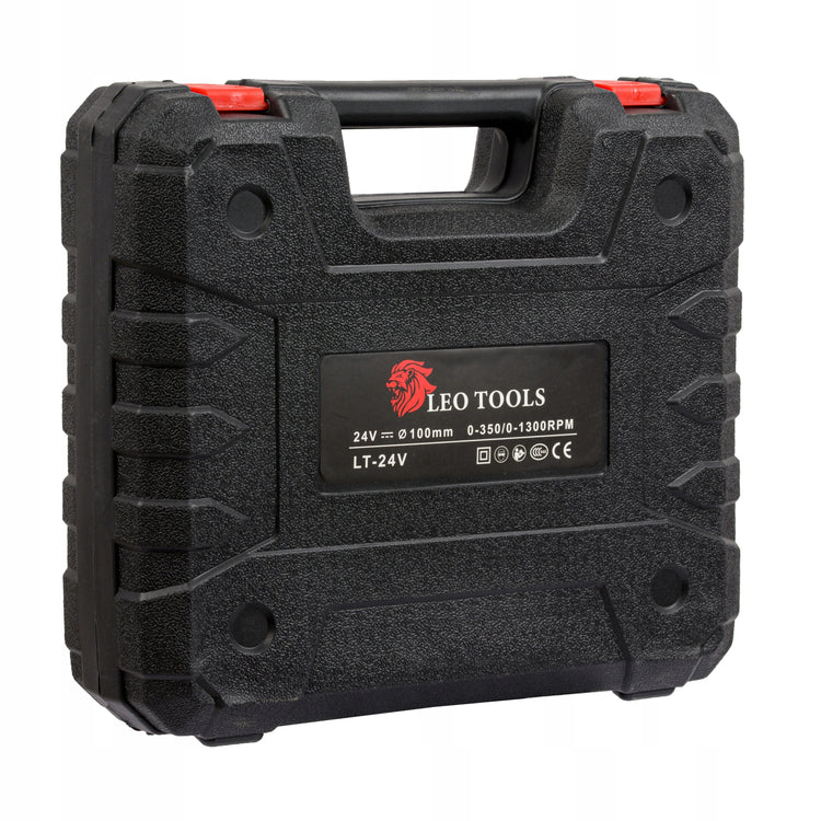 Gręžtuvas-suktuvas „Leo Tools“, 24 V, 2 akum. – nuotrauka 9