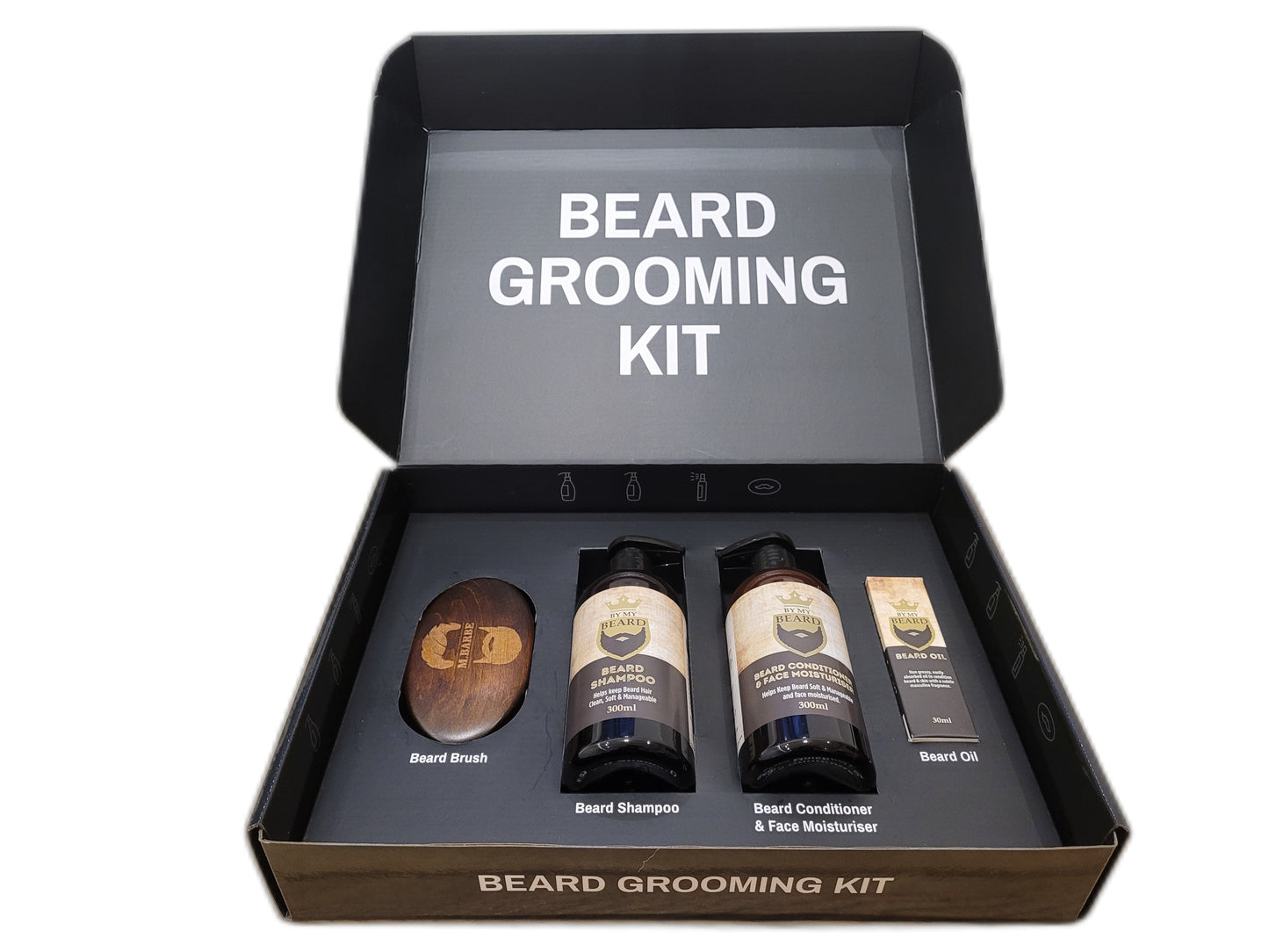 Vyriškas barzdos priežiūros rinkinys „By My Beard“ dovanoms