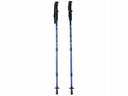 Šiaurietiškos ėjimo lazdos Nordic Walking 135 cm (mėlynos)