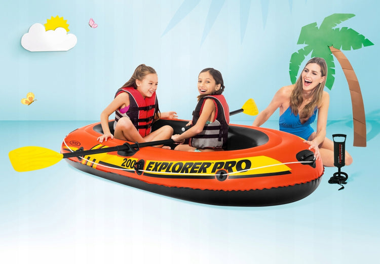Pripučiama valtis „Intex Explorer Pro 200“