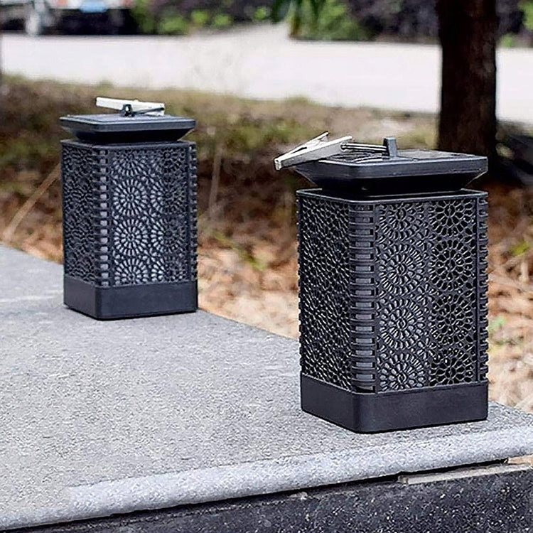 Saulės LED žibintas „Mobes“, juodas, 15,5 cm – nuotrauka 7