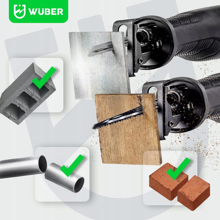 Tiesinis pjūklas „Wuber“, 1700 W