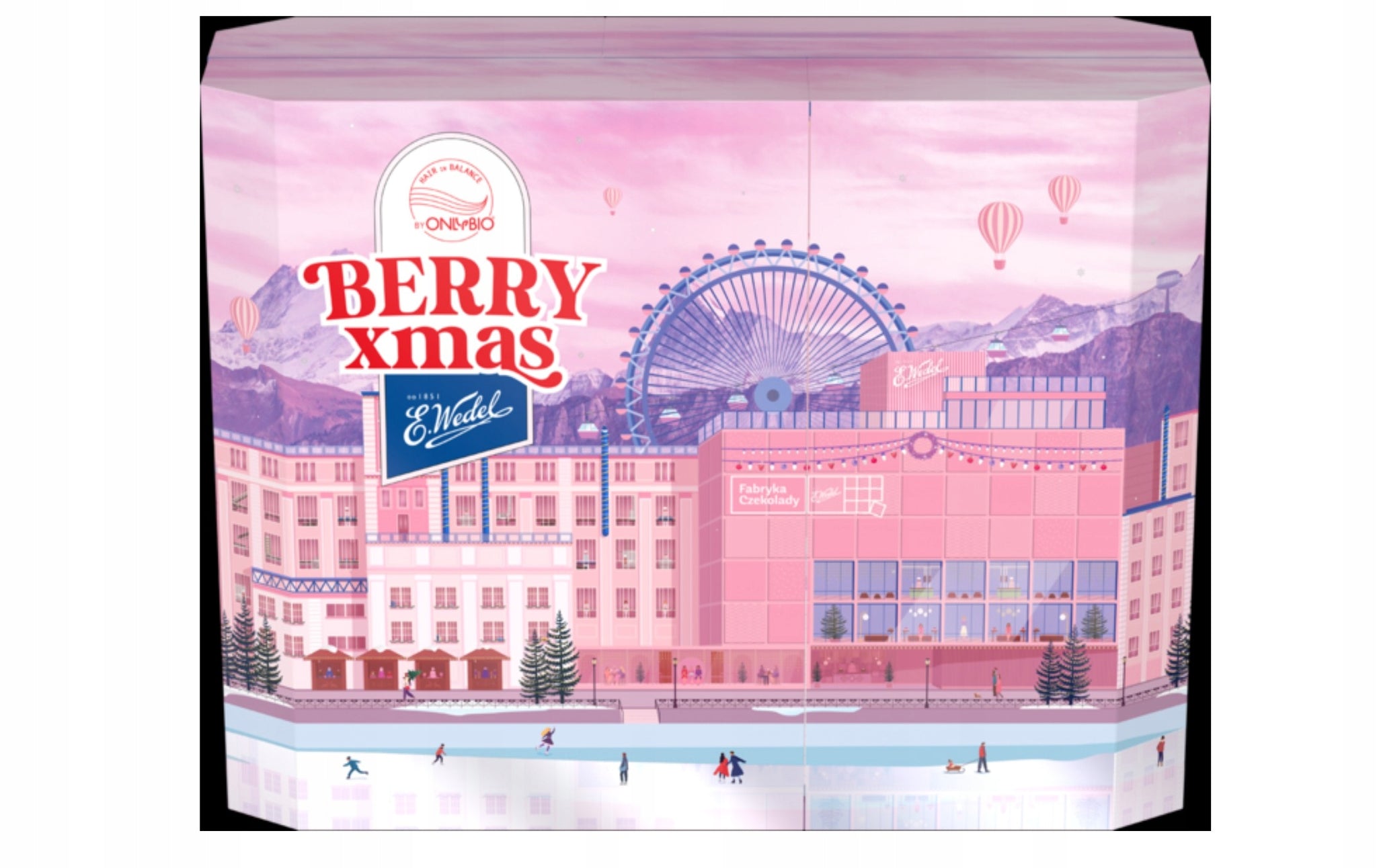 Advento kalendorius Hair in Balance by OnlyBio & Wedel 2025 – kosmetika ir saldumynai