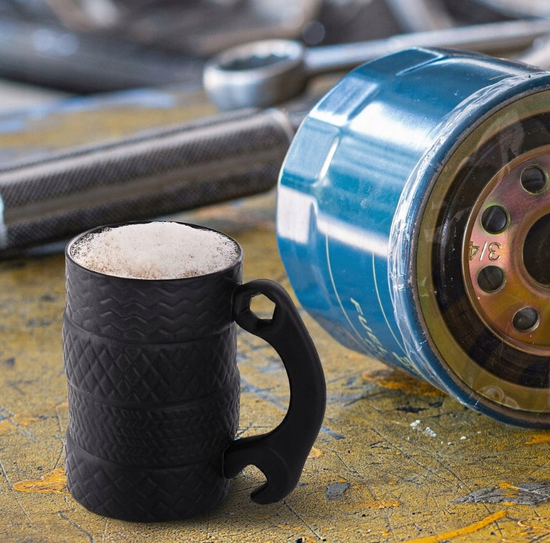 Automobilinis Dovanų Rinkinys – Puodelis „Padanga“ 500 ml