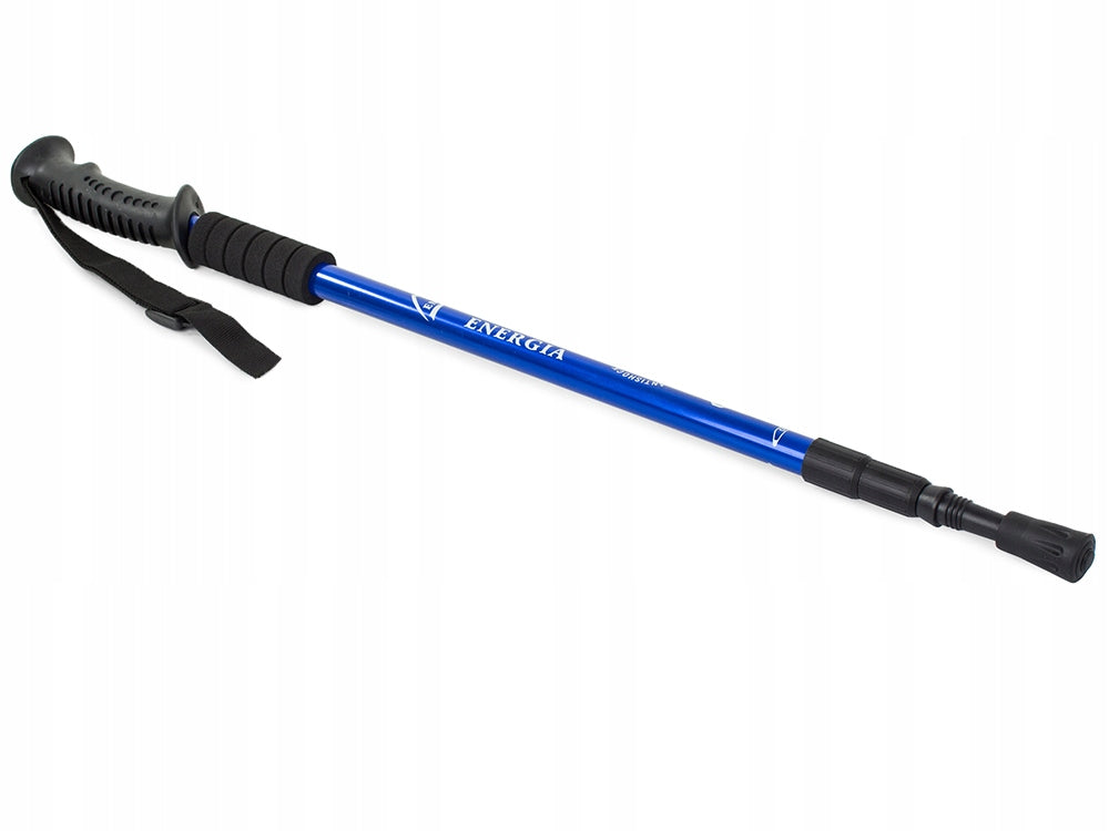 Šiaurietiškos ėjimo lazdos Nordic Walking 135 cm (mėlynos)