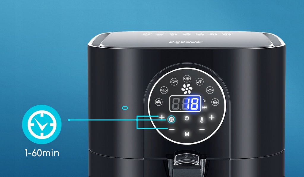 Karšto oro gruzdintuvė Aigostar Fat-Free Air Fryer 3.5L 1500W