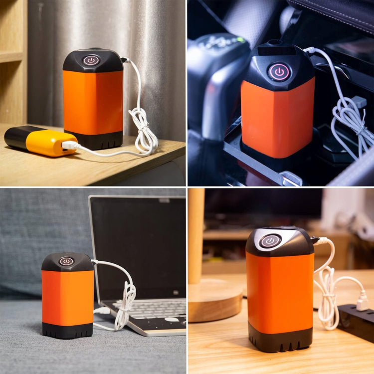 Turistinis dušas su akumuliatorine pompa, 4800 mAh – nuotrauka 11