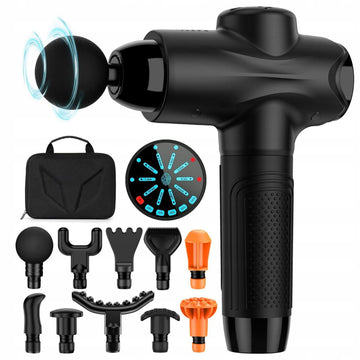 Masažuoklis „Herz Medical“ – galingas masažo pistoletas nugarai, kojoms ir visam kūnui