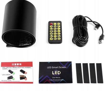 RGB LED Panelė Automobiliams, Sunkvežimiams, TIR Reklamai – 102x348mm