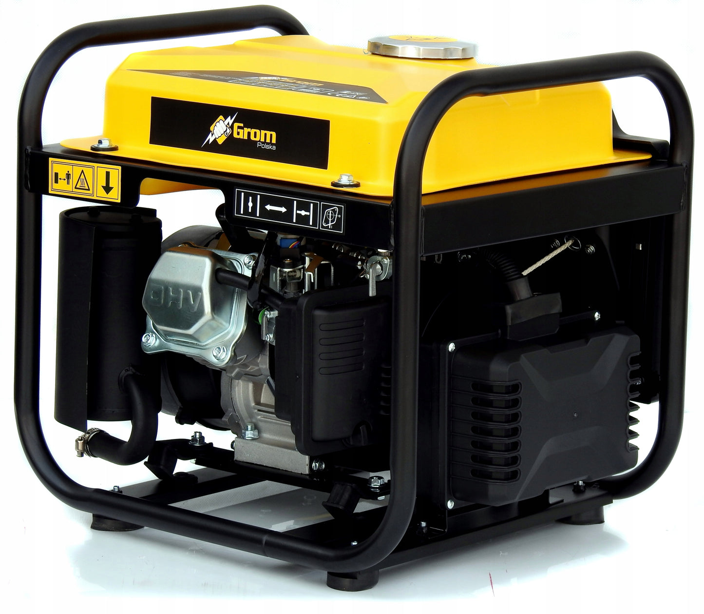 Inverterinis benzininis elektros generatorius 2100 W GROM Polska A17