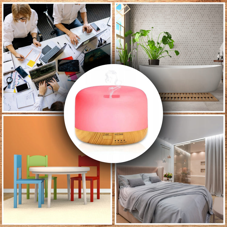 Oro drėkintuvas, aromaterapija Retoo 13 W 0,3 l – nuotrauka 12