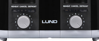 Ektrinis skrudintuvas LUND – 1500W, 4 skrebučiai, 7 kaitinimo lygiai, atšildymo funkcija