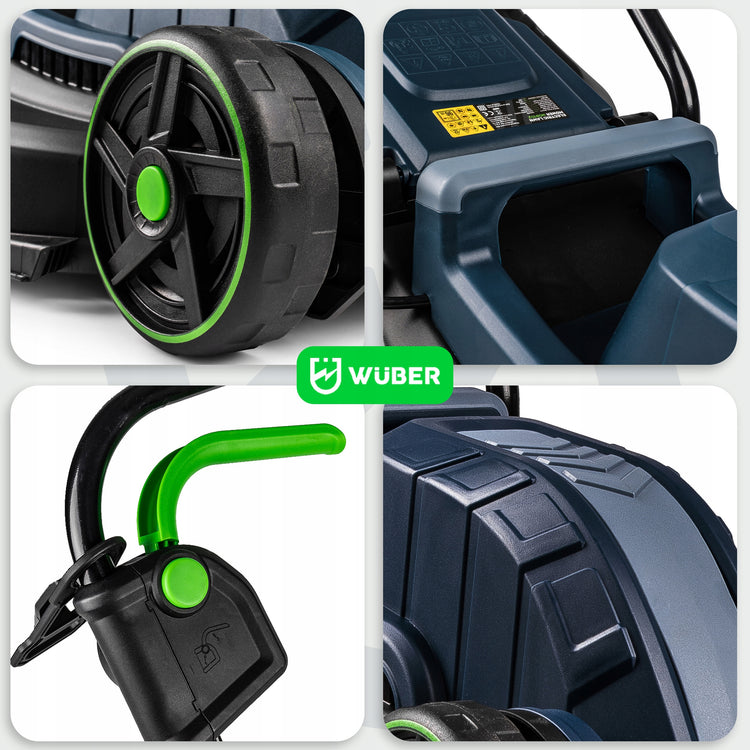 Elektrinė vejapjovė „Wuber“, 1200 W – nuotrauka 14