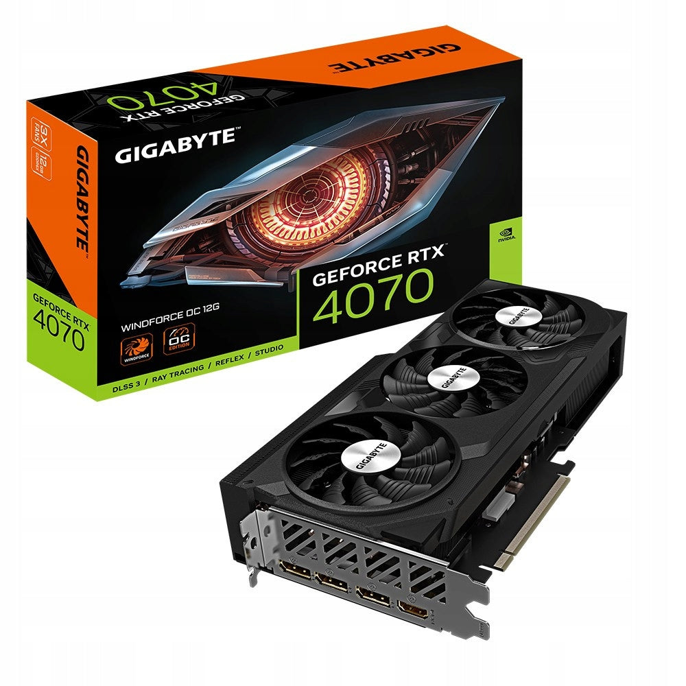 Vaizdo plokštė Gigabyte RTX4070 12 GB