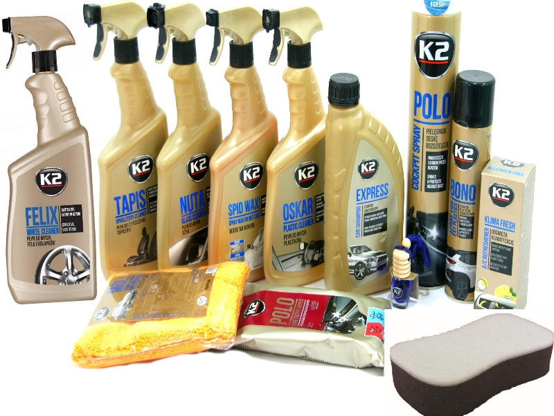 Automobilio plovimo kosmetikos rinkinys „K2“