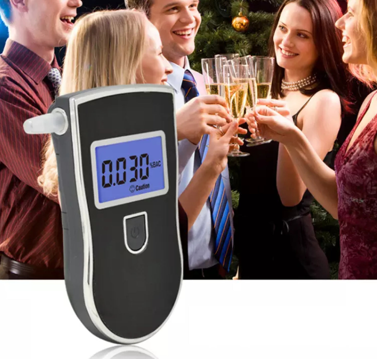 Alkotesteris ZENWIRE AT-818 su 5 antgaliais ir dėklu