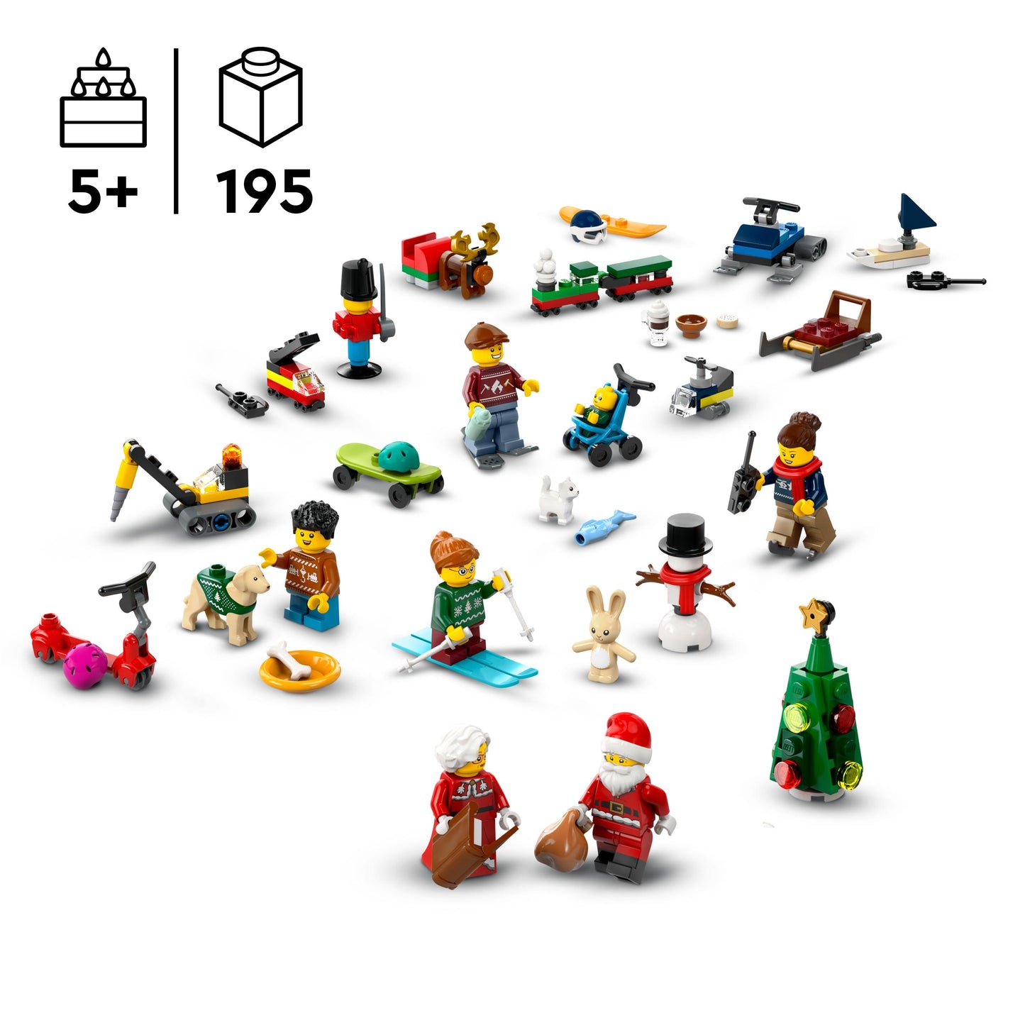 LEGO City 60436 Advento kalendorius 2024