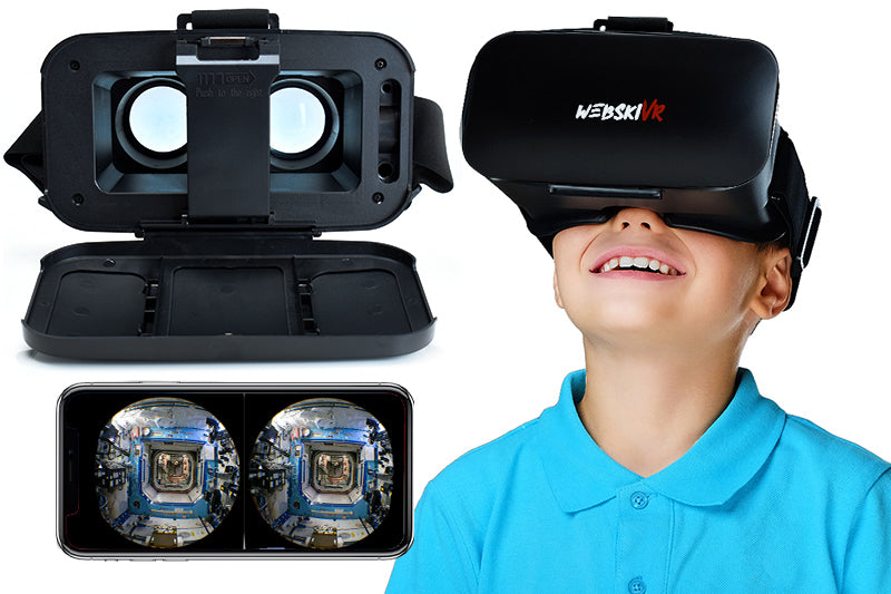 VR V6 PREMIUM 3D akiniai vaikams ir suaugusiems – pasinerkite į virtualų pasaulį!