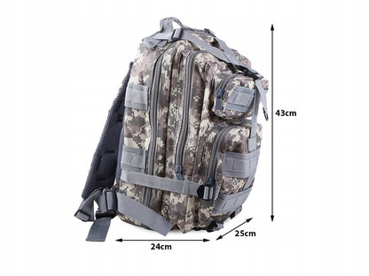 30L Taktinė kuprinė – karinė, turistinė, išgyvenimo, trekkingo