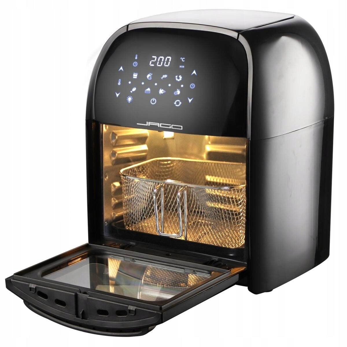 Multifunkcinis riebalų nenaudojanti gruzdintuvė "Multicooker Air Fryer Jago JG80700"