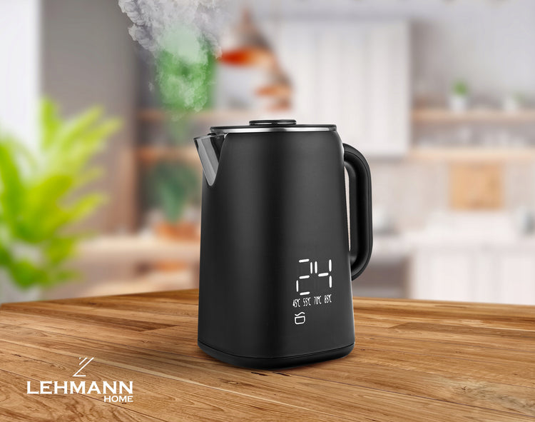 Elektrinis virdulys „Lehmann Aqua Black 2.0“, 1,7 l – nuotrauka 10