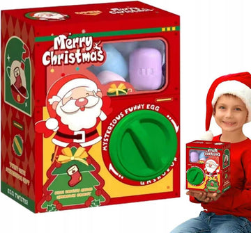 Kiaušinių sukimo mašinėlė – kūrybiškas Kalėdinis žaislas vaikams