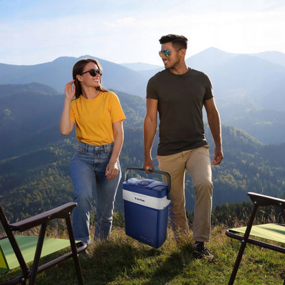 Turistinis šaldytuvas Outtec 32L – 12V / 230V su šildymo ir aušinimo funkcija