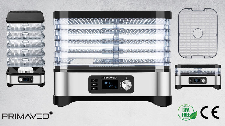 Maisto džiovyklė „Primaveo FitDry“, 450 W – nuotrauka 3