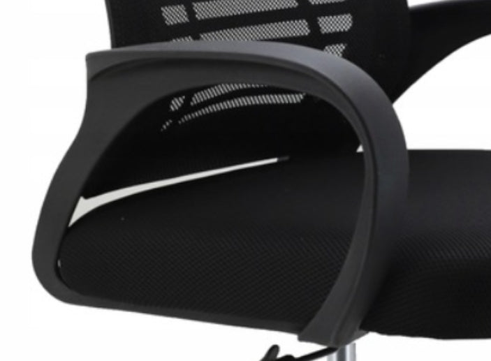 Besisukanti ergonominė biuro kėdė Micro Grid Ergonomic Black