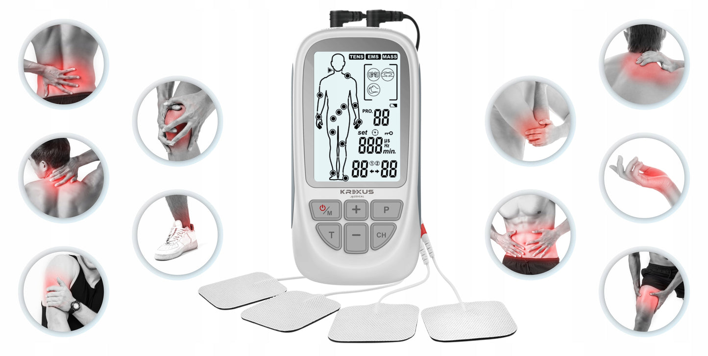Elektrostimuliatorius Krexus EX9165 2-120 mA