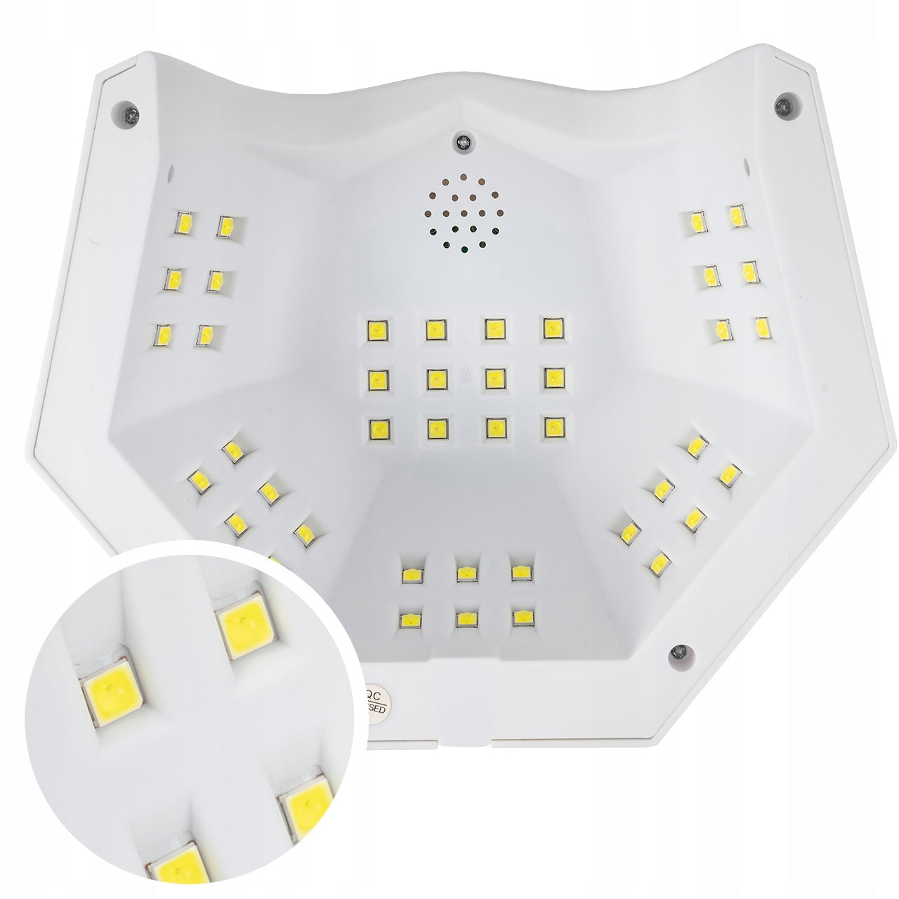 UV/LED nagų lempa 168W su LCD ekranu ir judesio jutikliu – profesionaliam manikiūrui ir pedikiūrui
