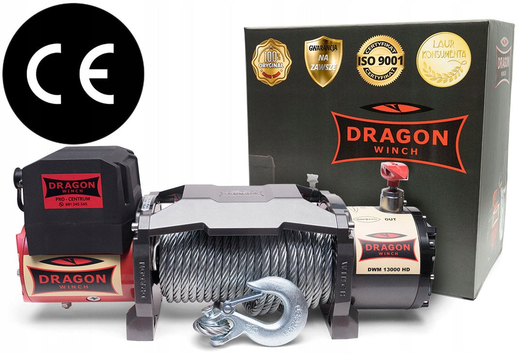 Elektrinė gervė Dragon Winch DWM 13000 hd – 6 tonų