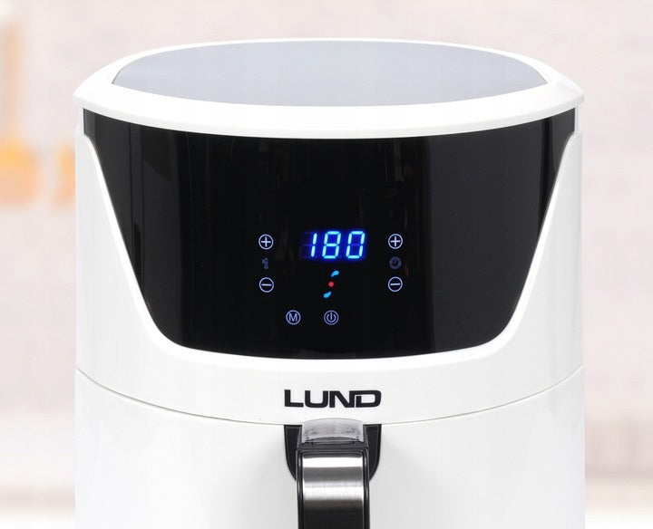 LUND 67575 karšto oro gruzdintuvė 3,7 L, 1400 W su LCD ekranu