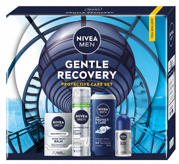 Nivea Men rinkinys „Gentle Recovery“ – kalėdinis kosmetikos rinkinys vyrams