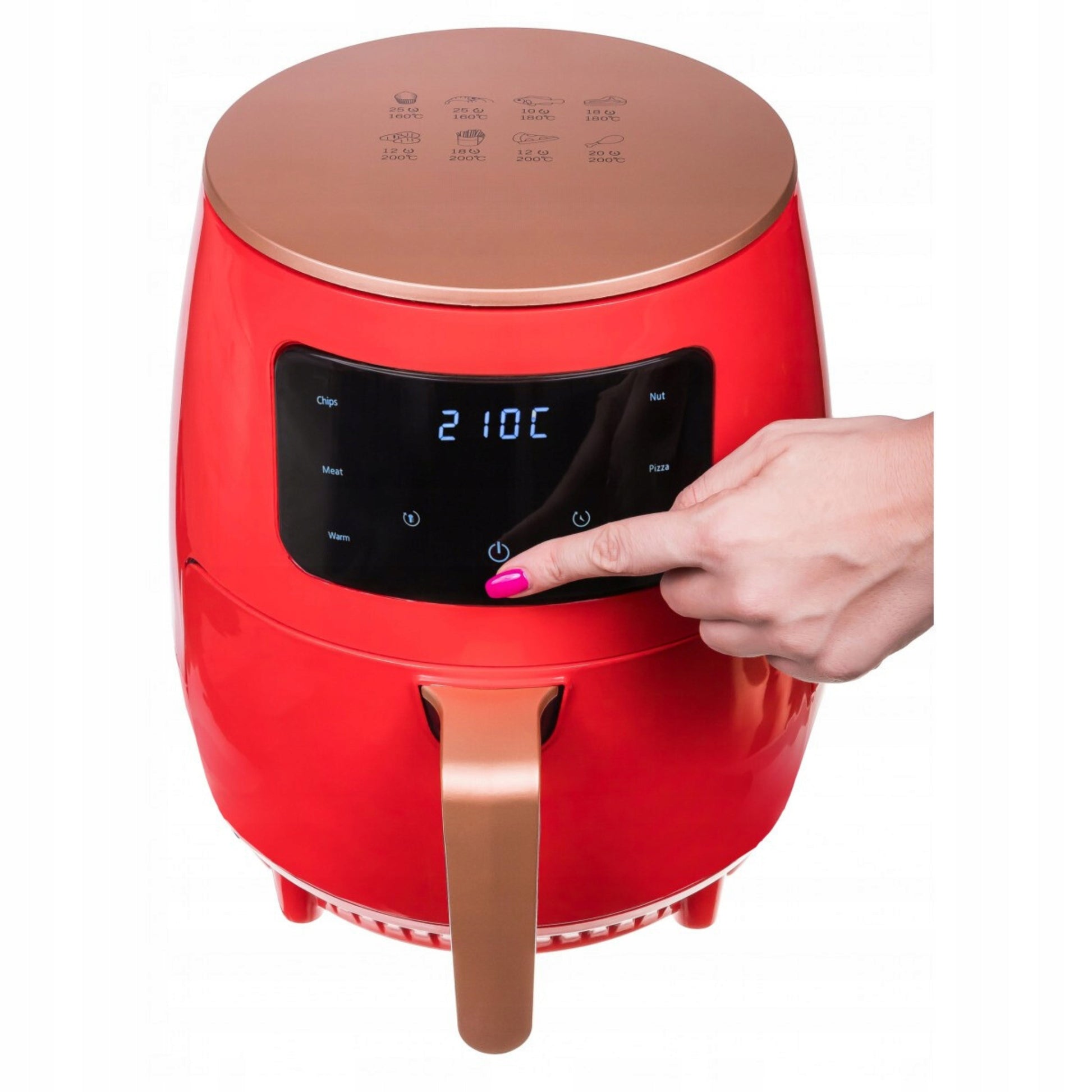 Karšto oro gruzdintuvė Zlaro Air Fryer Oil Free Air Fryer 4,5L 1400W