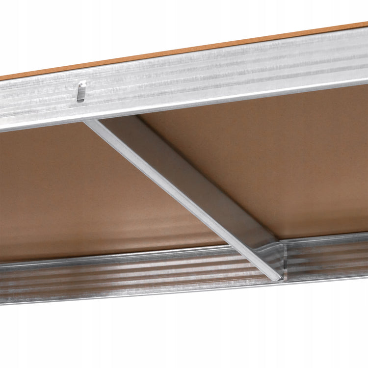 Metalinis stelažas, 180 × 90 × 40 cm – nuotrauka 12