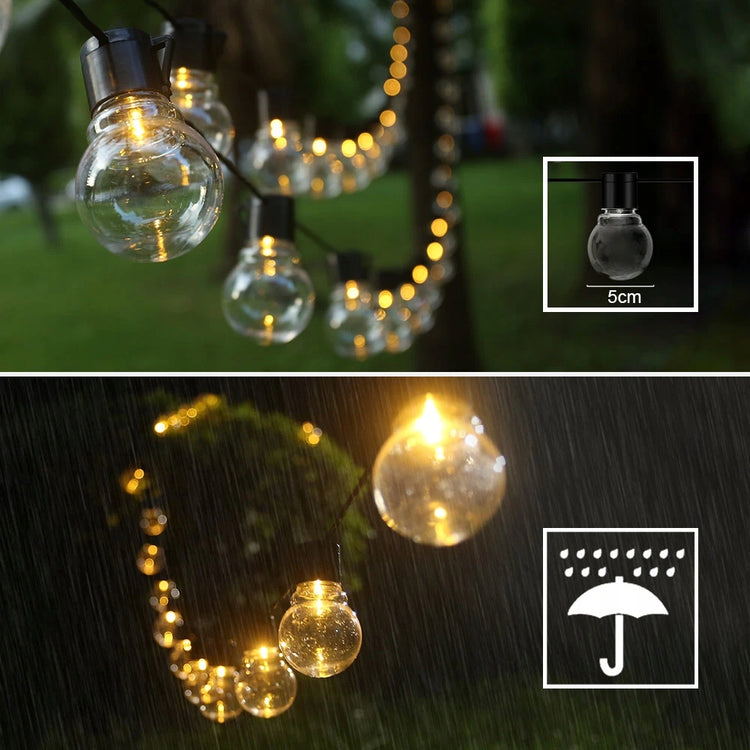 Saulės LED girlianda „Solar Garden SOL009“, 5 m – nuotrauka 11