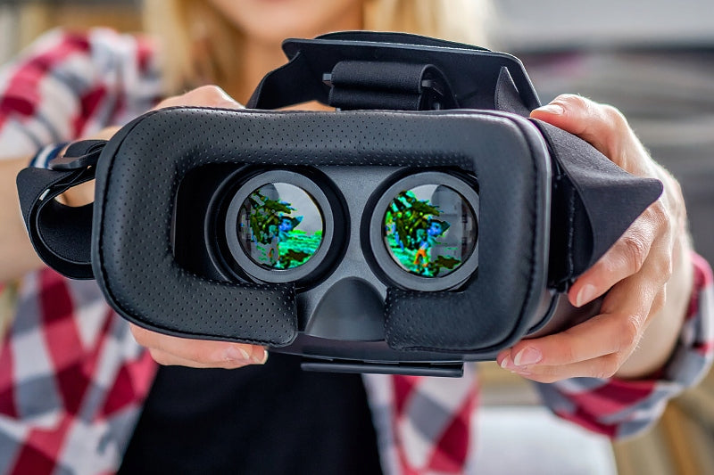 VR V6 PREMIUM 3D akiniai vaikams ir suaugusiems – pasinerkite į virtualų pasaulį!